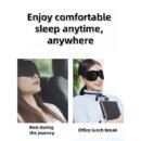 Black Eye Mask for Sleeping: 3D Deep Contour Design,good light blocking performance, Soft & Comfortable for Naps, Travel, and