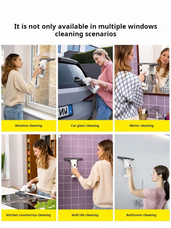 Window Cleaning Robot: Handheld Electric Home Use for Automatic Glass and Mirror Surface Cleaning - Image 4